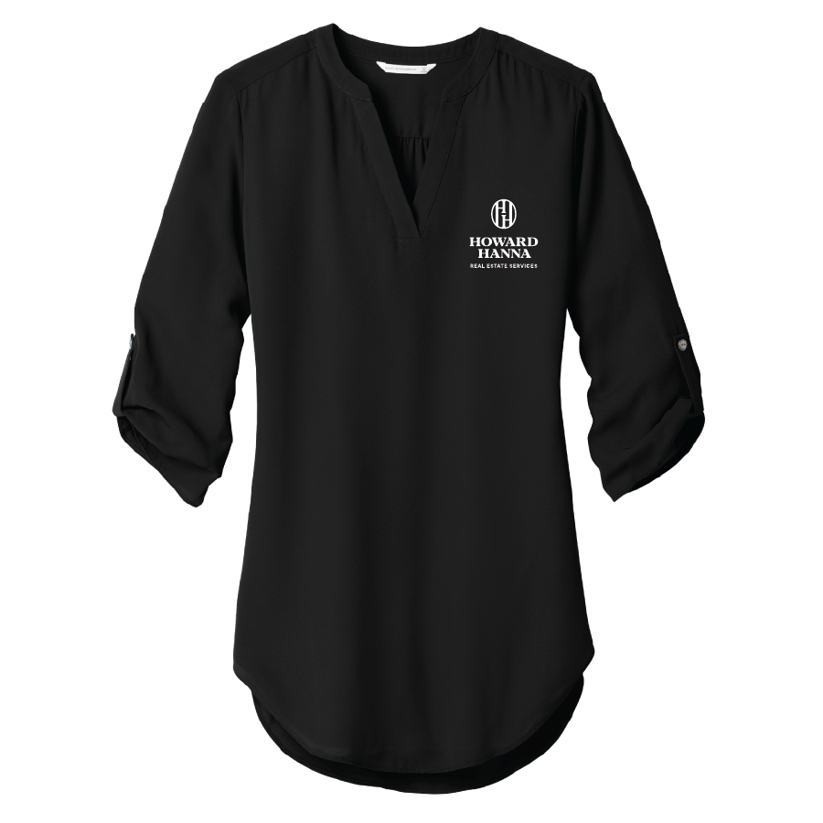 Port Authority® Women's 3/4-Sleeve Tunic Blouse - Image 2