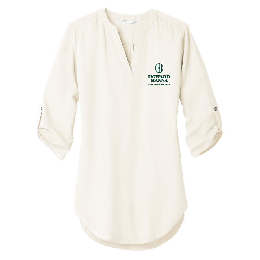 Port Authority® Women's 3/4-Sleeve Tunic Blouse - Image 6