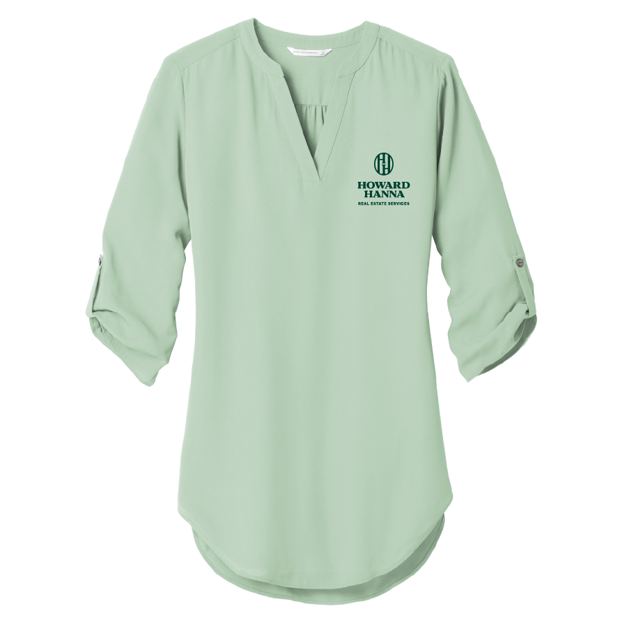 Port Authority® Women's 3/4-Sleeve Tunic Blouse