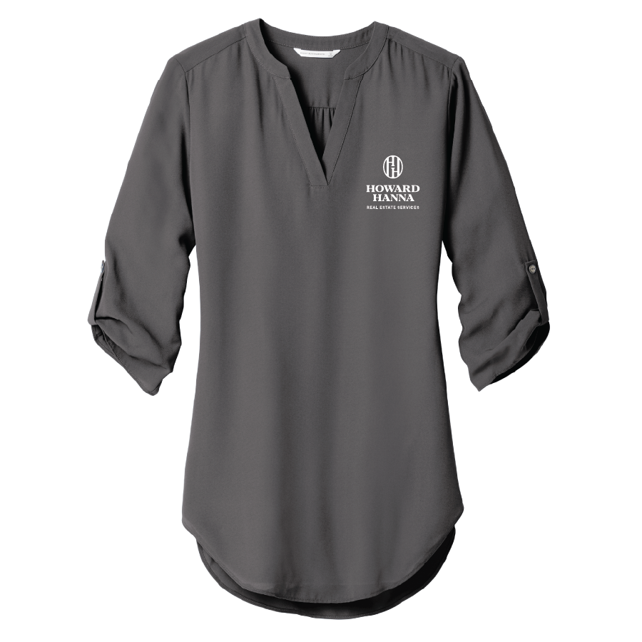 Port Authority® Women's 3/4-Sleeve Tunic Blouse - Image 5