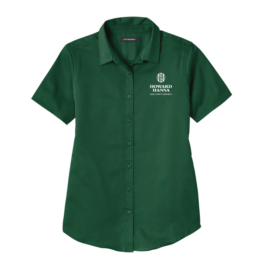 Port Authority® Women's Short Sleeve SuperPro React ™ Twill Shirt